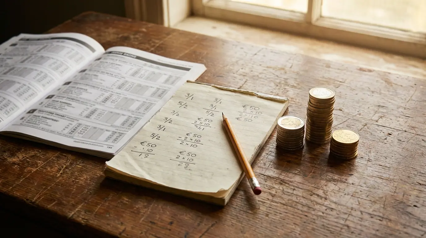 Sistema dutching nelle scommesse sui cavalli - formula e calcolo