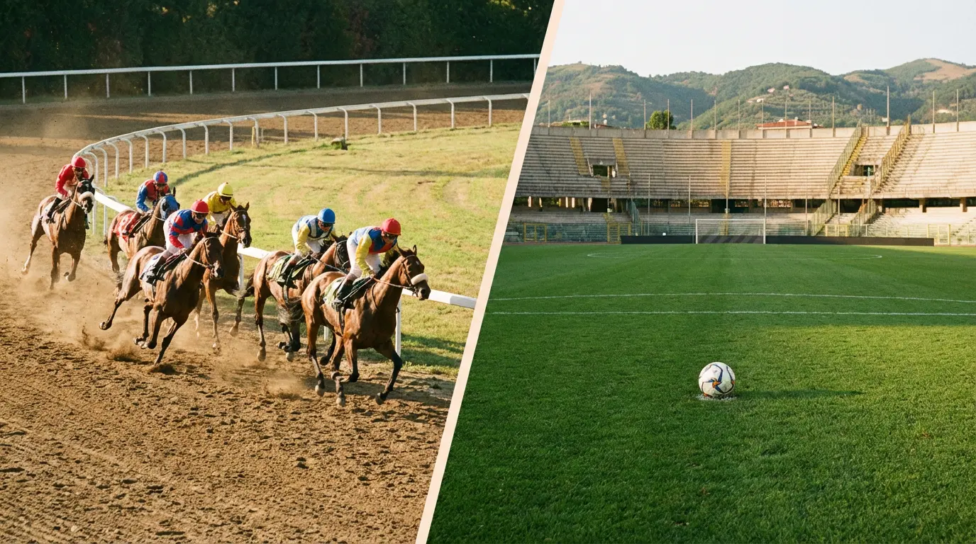 Confronto tra scommesse ippiche e calcistiche - payout analisi frequenza